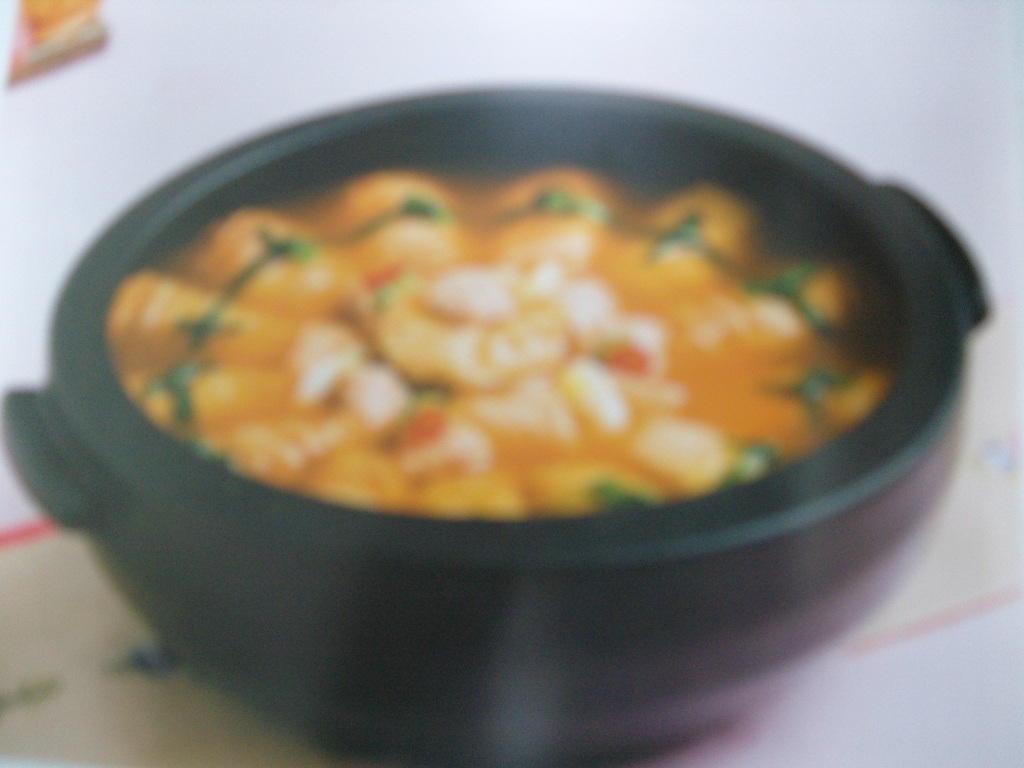 Lẩu kim chi thịt lợn