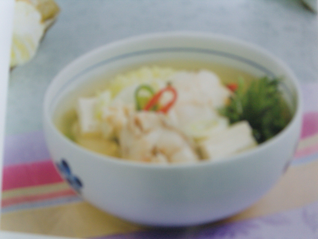 Canh cá tuyết