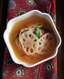 Kim chi củ sen