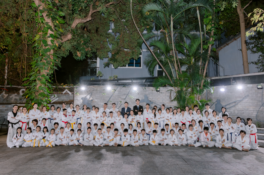 태권도교실 종강식 기념 사진