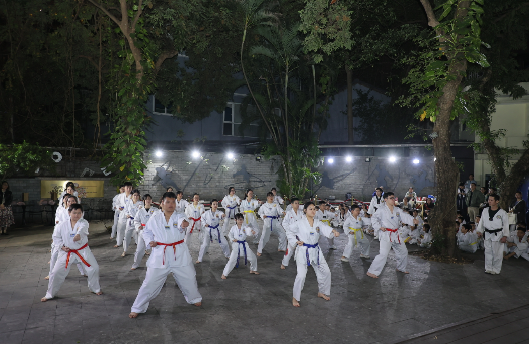 태권도교실 수강생 공연