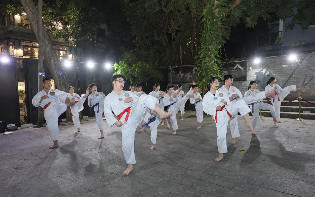 태권도교실 수강생 공연