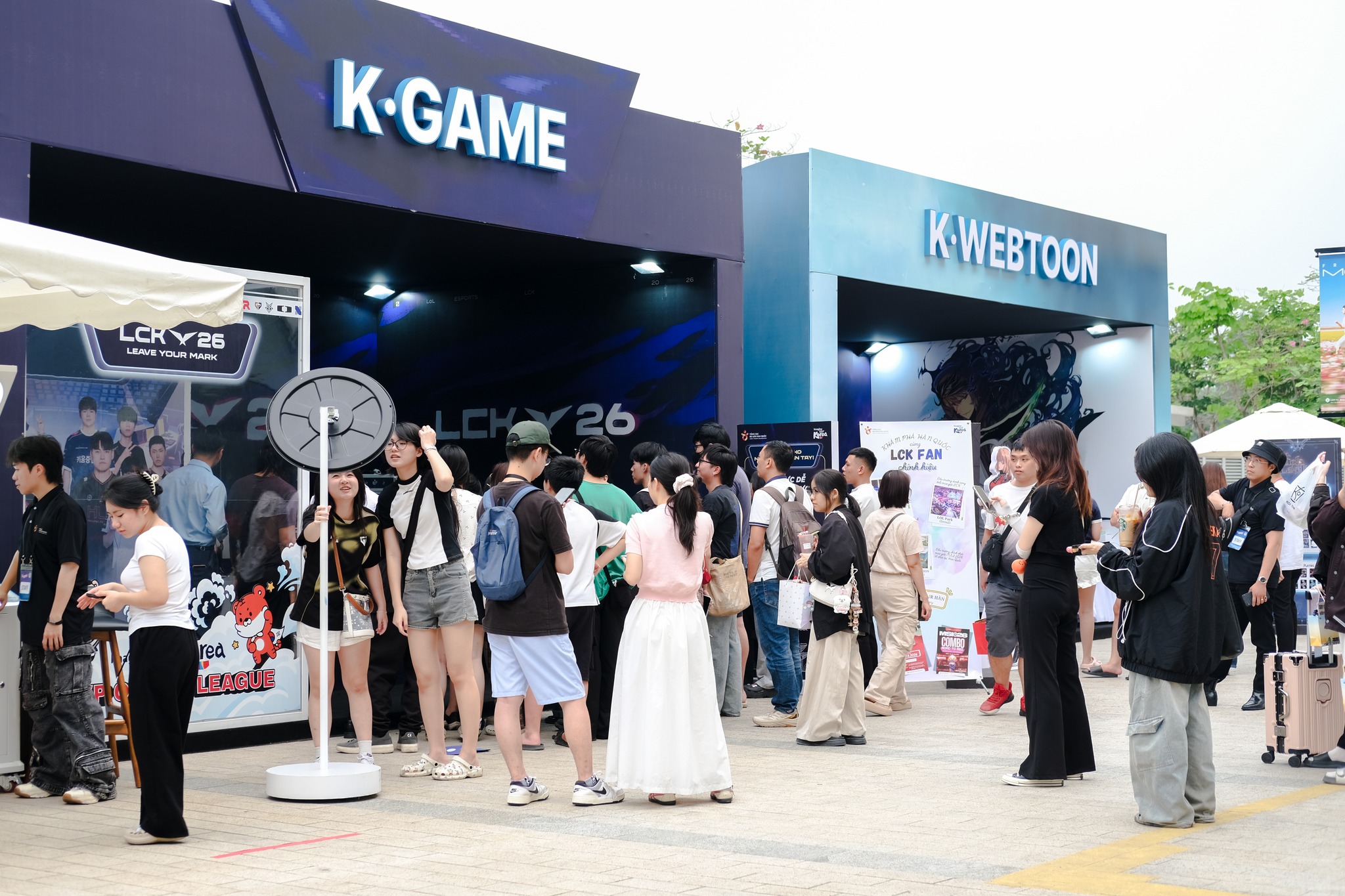K-Game 및 K-웹툰 부스