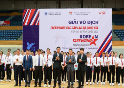주베트남한국문화원 <2023 한국대사배 베트남 전국 태권도대회> 개최