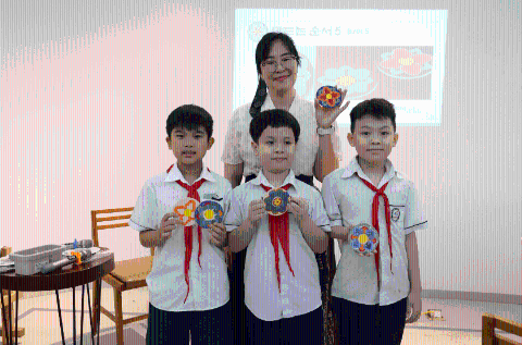 응우옌 반 또 초등학교 한국어 동아리 학생들, 주베트남한국문화원 방문 및 한국문화 체험 프로그램 참여