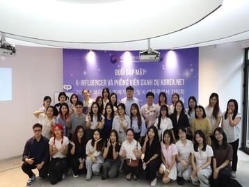 TRUNG TÂM VĂN HÓA HÀN QUỐC TỔ CHỨC BUỔI GẶP MẶT CÁC K-INFLUENCER VÀ PHÓNG VIÊN DANH DỰ KOREA.NET 