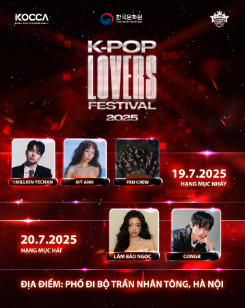  HÁO HỨC ĐÓN CHỜ VÒNG CHUNG KẾT CUỘC THI K-POP LOVERS FESTIVAL 2025 TẠI HÀ NỘI 