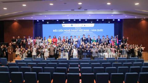 WORKSHOP GIAO LƯU BIỂU DIỄN NGHỆ THUẬT VIỆT NAM - HÀN QUỐC [K-CULTURE ĐI MUÔN NƠI]