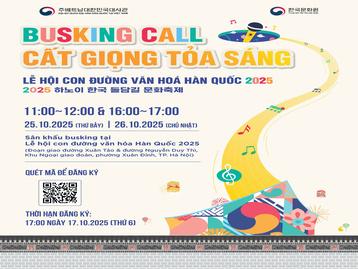 BUSKING CALL - CẤT GIỌNG TỎA SÁNG