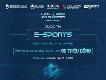 CUỘC THI ESPORTS TUẦN LỄ GAME HÀN QUỐC