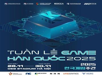  TUẦN LỄ GAME HÀN QUỐC 2025