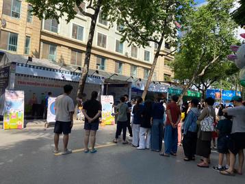  GIAN HÀNG TRUNG TÂM VĂN HÓA HÀN QUỐC TẠI LỄ HỘI CON ĐƯỜNG HỮU NGHỊ VIỆT - HÀN 2025