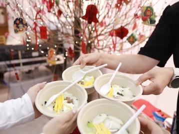 CHƯƠNG TRÌNH TRẢI NGHIỆM VĂN HÓA TẾT HÀN QUỐC DÀNH CHO HỌC SINH LỚP TIẾNG HÀN CỦA TRƯỜNG THCS TRƯNG VƯƠNG