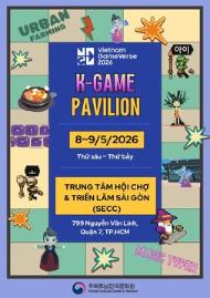 K-GAME PAVILION TẠI VIETNAM GAMEVERSE 2026