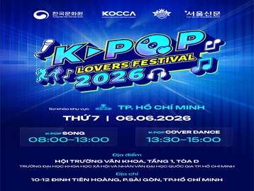 K-POP LOVERS FESTIVAL 2026 – VÒNG LOẠI TẠI TP. HỒ CHÍ MINH