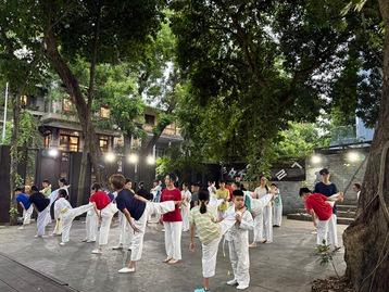 GHÉ THĂM LỚP HỌC TAEKWONDO TẠI TRUNG TÂM VĂN HÓA HÀN QUỐC 