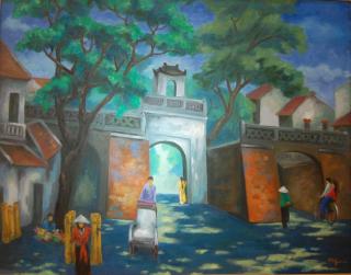 화가 NGUYEN NGOC MY & TRAN TUYET NGA의 작품전